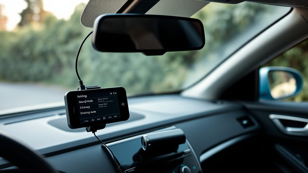 optimize dash cam settings