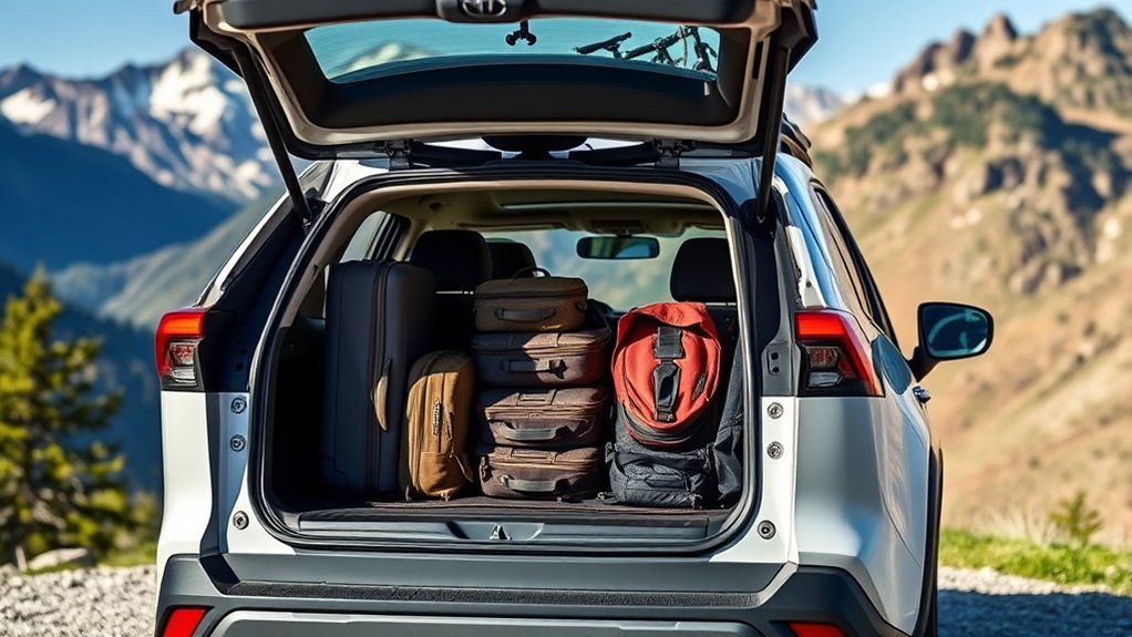 optimize rav4 cargo space