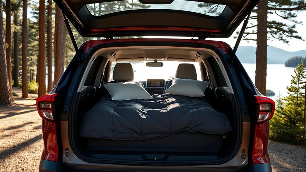 optimize rav4 sleeping comfort