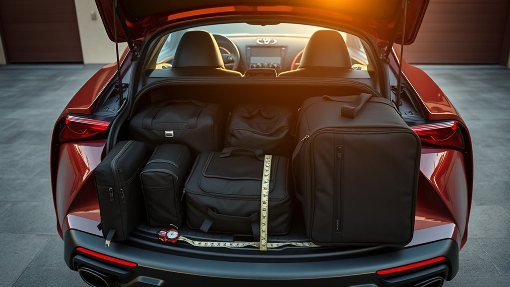 optimize toyota supra boot space