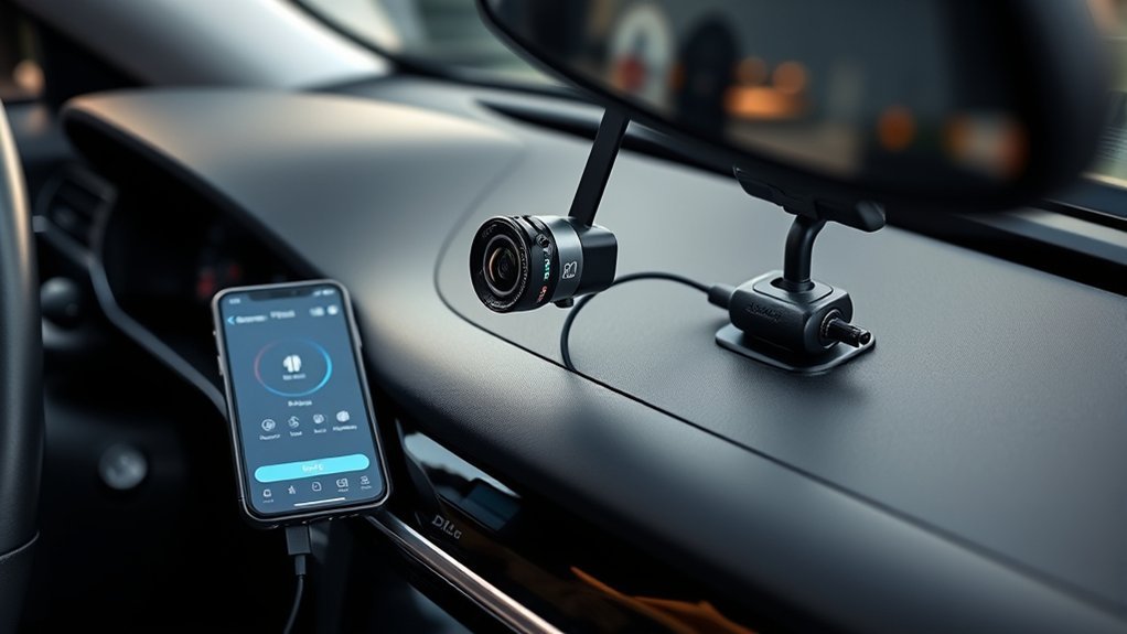 pair dash cam smartphone successfully