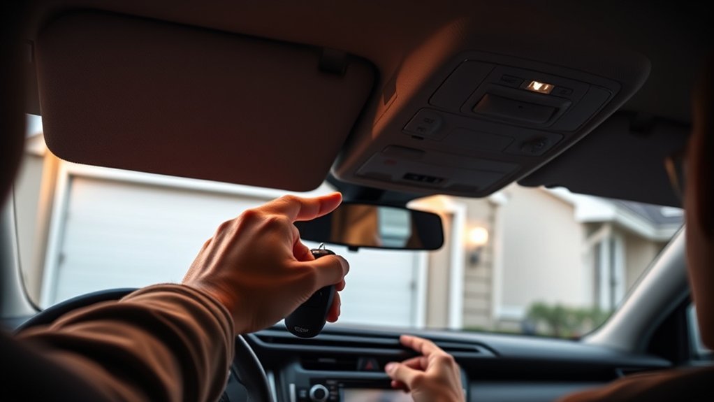 pair garage door opener