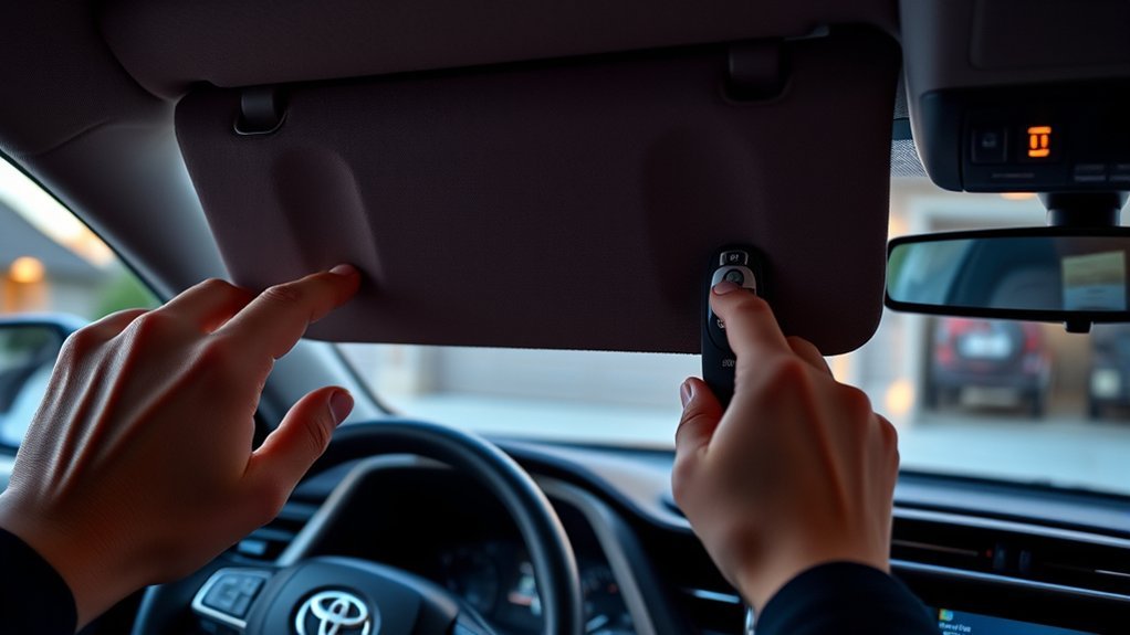 pair garage door opener