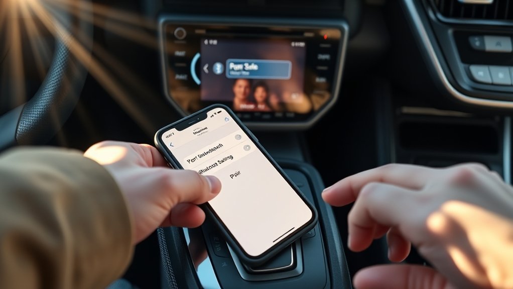 pair iphone 13 with rav4