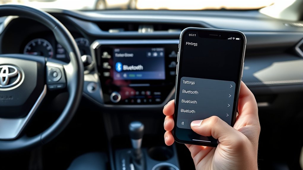 pair iphone with rav4