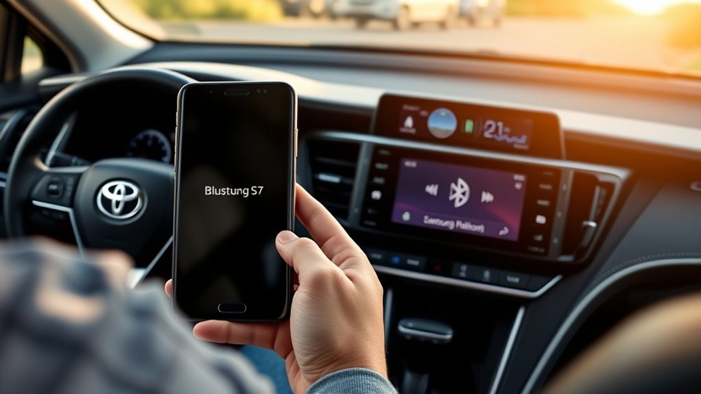 How To Pair Samsung S7 Phone With Toyota RAV4