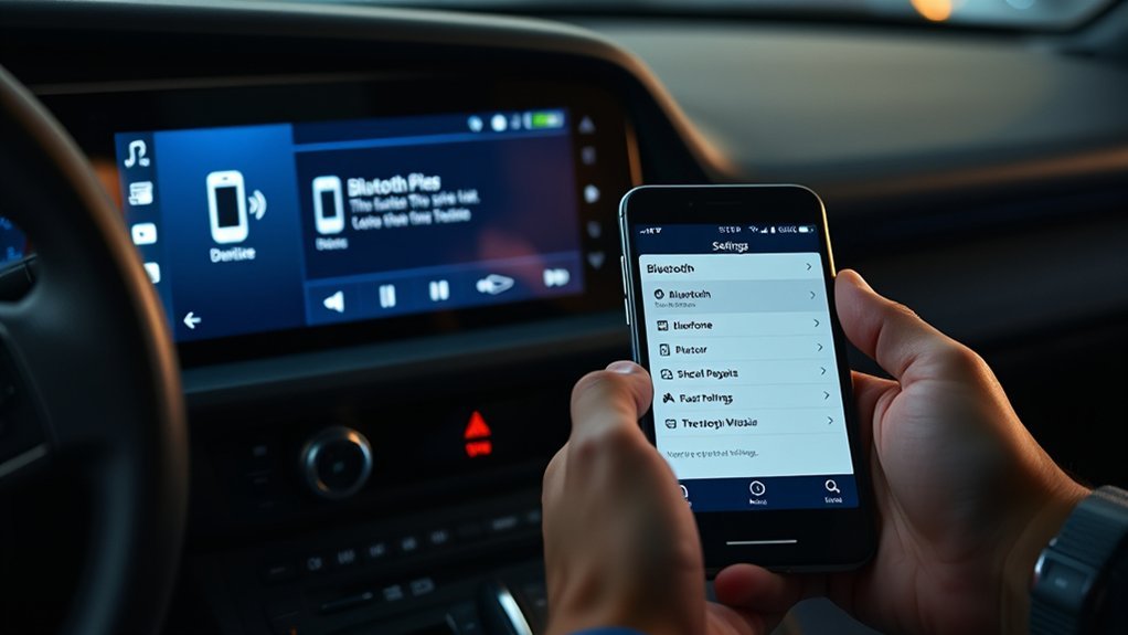 pair smartphone with toyota