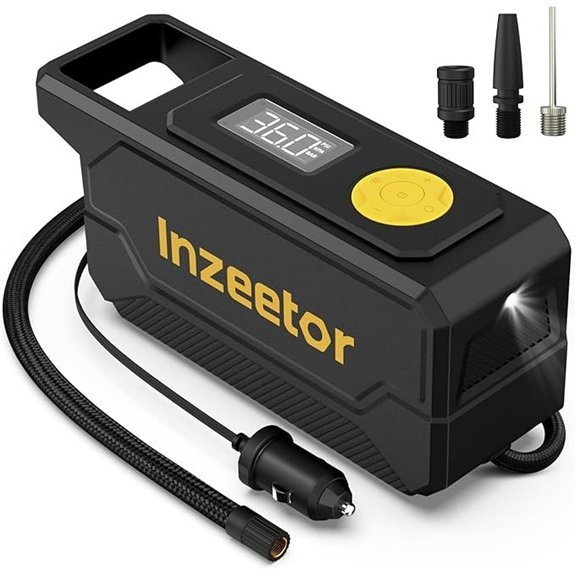 150 PSI Portable 12V Tire Inflator with Gauge