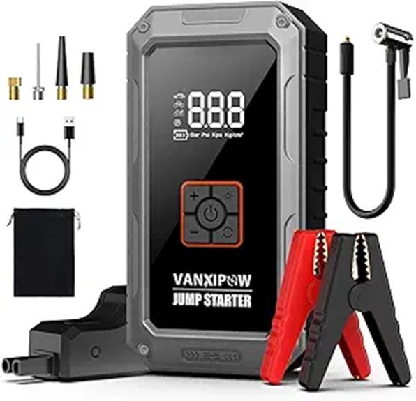 M1 Car Battery Jump Starter with Air Compressor