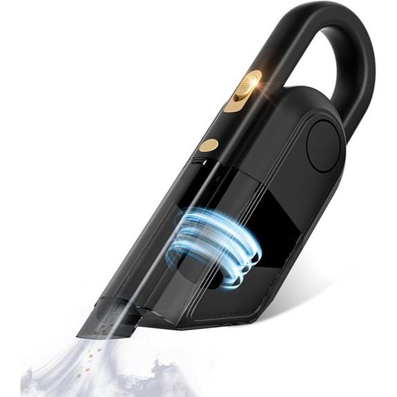 JUSTTOP Portable Car Vacuum Cleaner with Air Duster