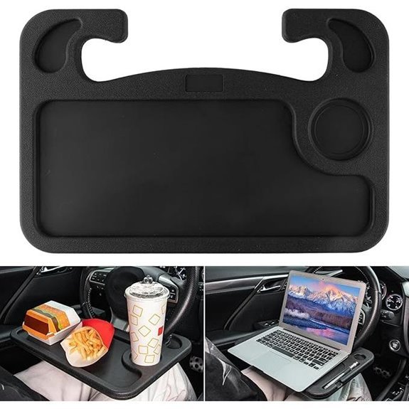 JUSTTOP Car Steering Wheel Desk for Laptop