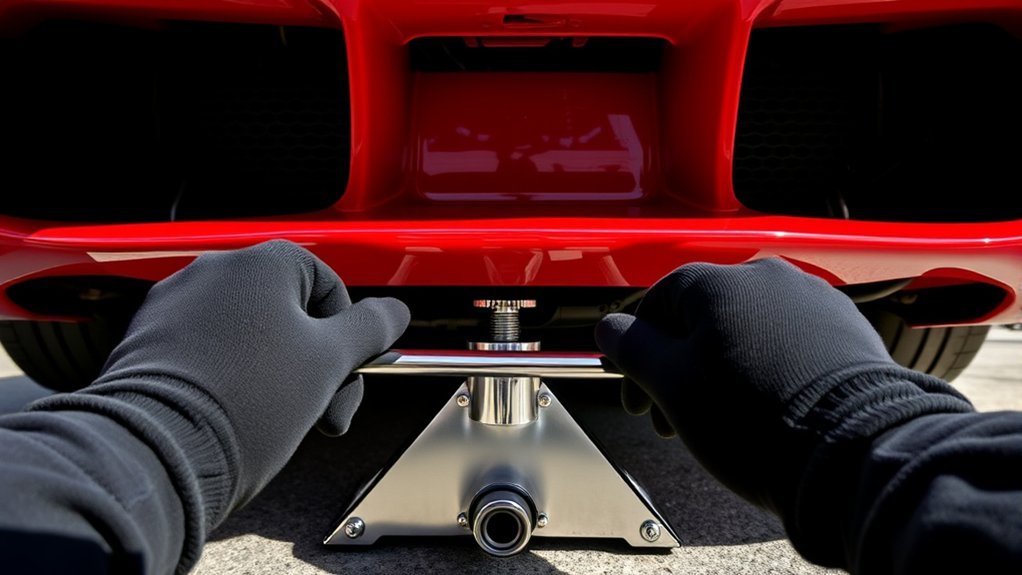 position jack for stability