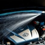 power wash rav4 engine