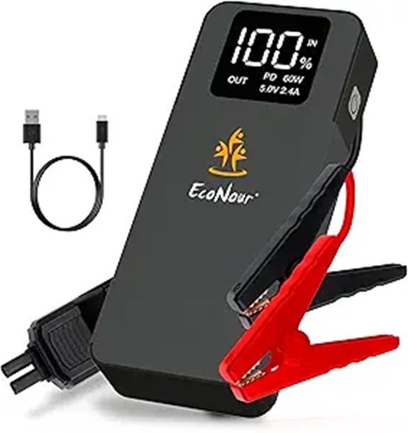 6000A Car Jump Starter and Battery Booster