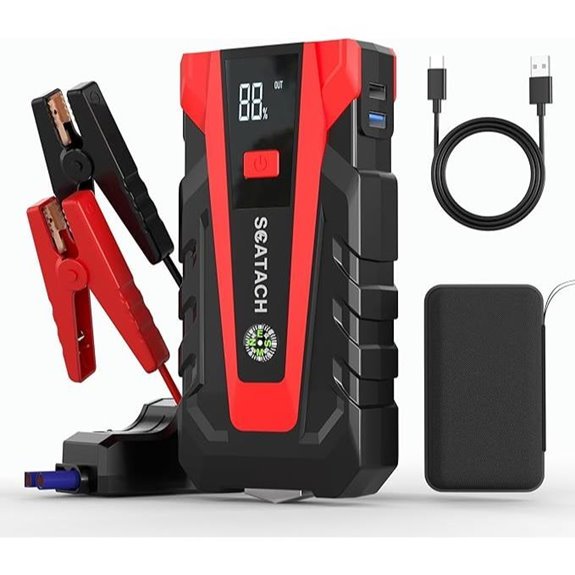 Scatach 3000A Car Battery Jump Starter with Flashlight