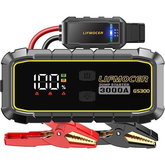 GS300 Jump Starter for Gas and Diesel Engines