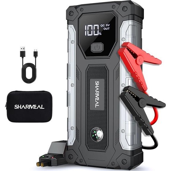 Sharmeal Car Jump Starter 5000A Battery Pack