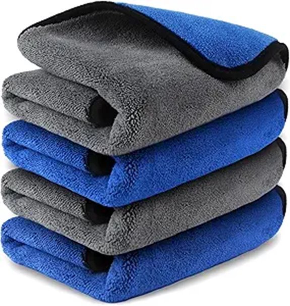 Airlab Microfiber Towels for Cars (Pack of 4)