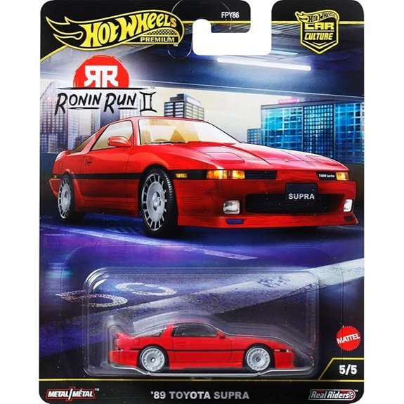 Hot Wheels Premium Die-Cast Toyota Supra A70 Car