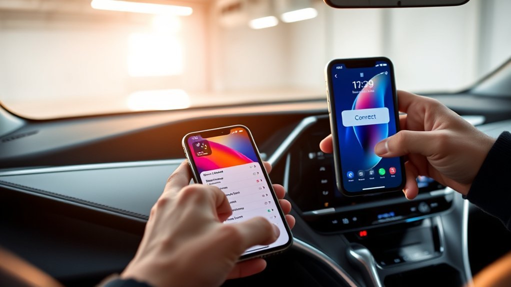 prepare iphone for bluetooth connection