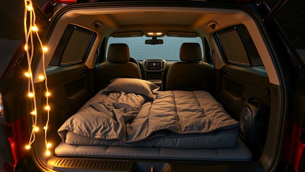 prepare rav4 for sleeping