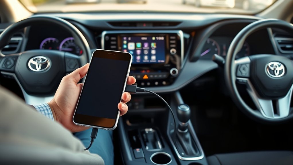 prepare vehicle for android auto