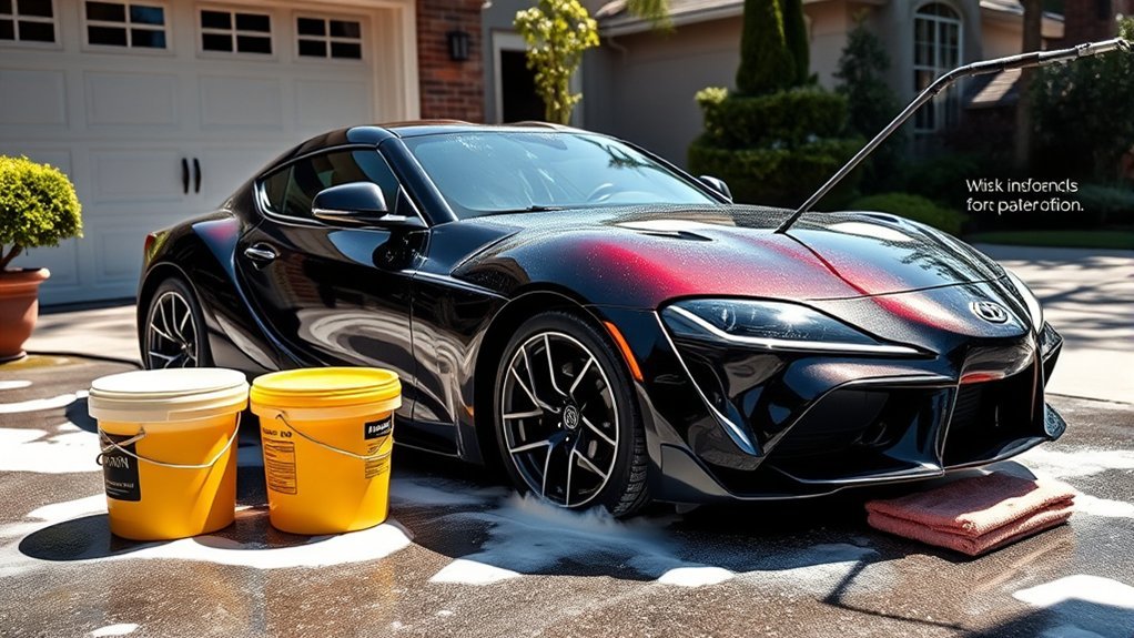 prevent scratches while washing