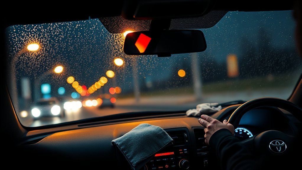 prevent windshield fogging effectively
