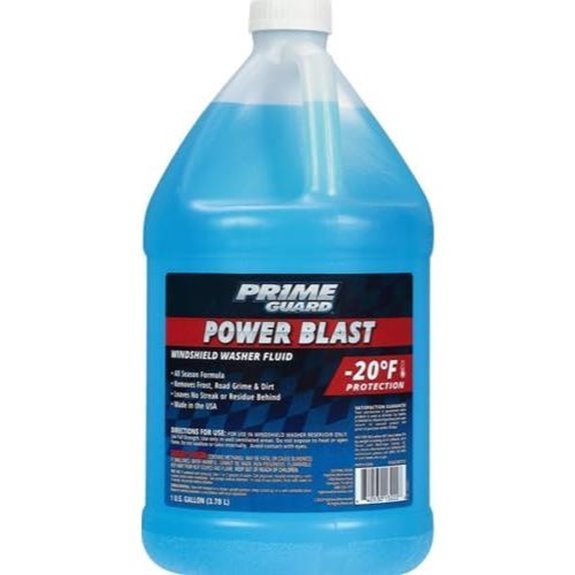 Prime Guard Power Blast Windshield Washer Fluid 1 Gallon