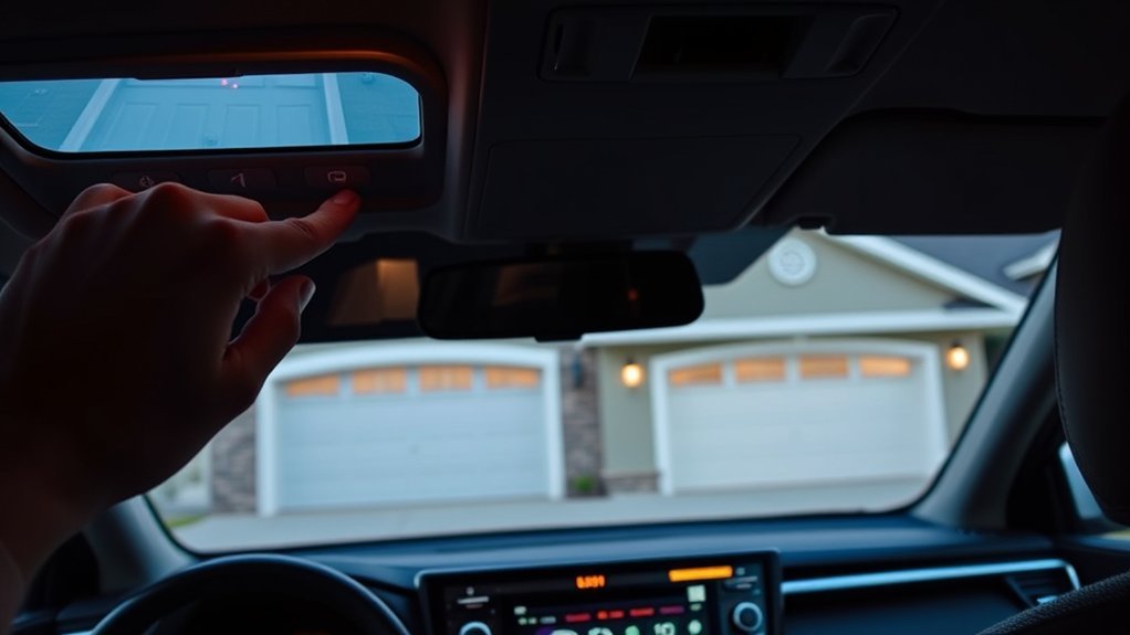 program multiple door buttons