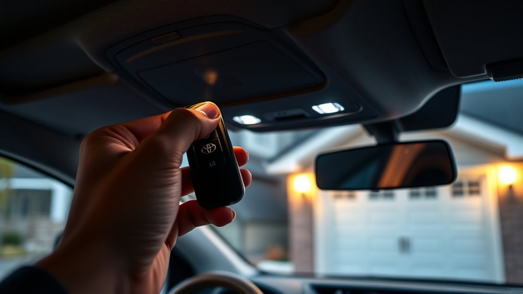 How To Program Toyota RAV4 Garage Door Opener