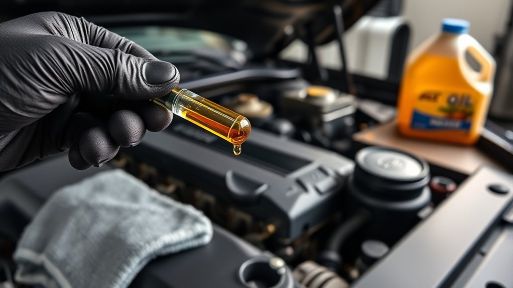 prompt oil change needed