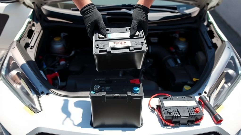 proper battery installation steps