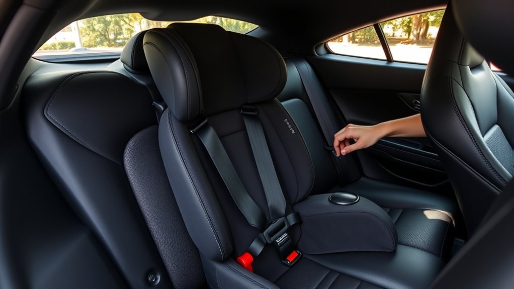 proper booster seat installation