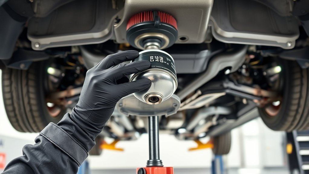 proper oil filter installation