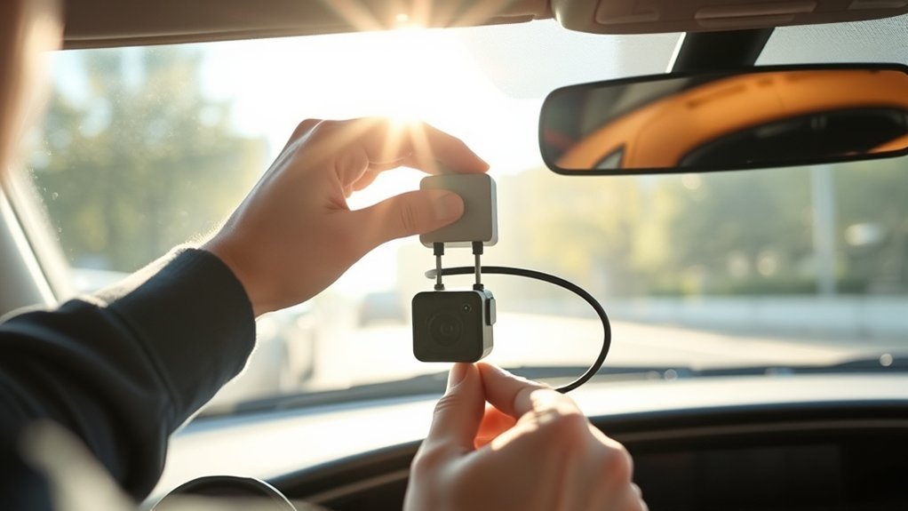 proper rear camera mounting