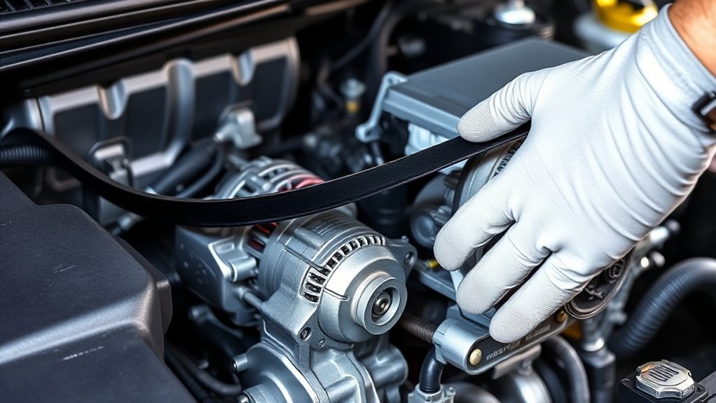 properly install serpentine belt