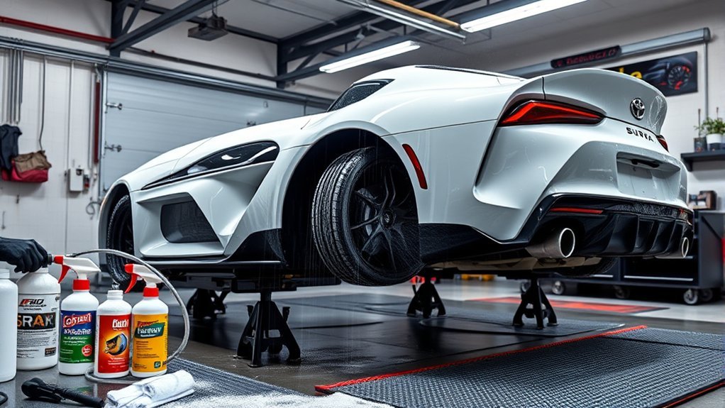 How to Protect Toyota Supra From Road Salt: Step-by-Step Guide