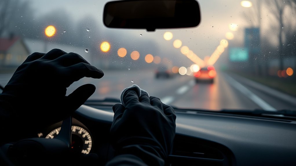 quick windshield defogging techniques