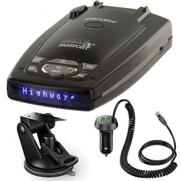 Crossery Escort Passport 9500iX Radar Detector Bundle