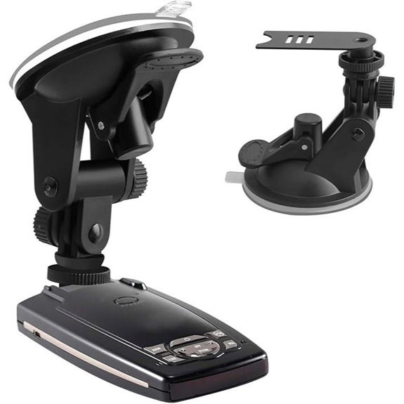 YeeBeny Radar Detector Mount for Windshield & Dashboard