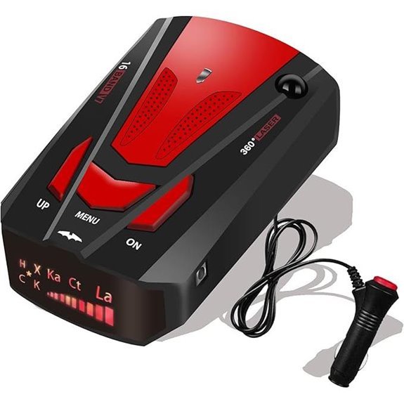 2026 Radar Detector with Mute Memory and LED Display
