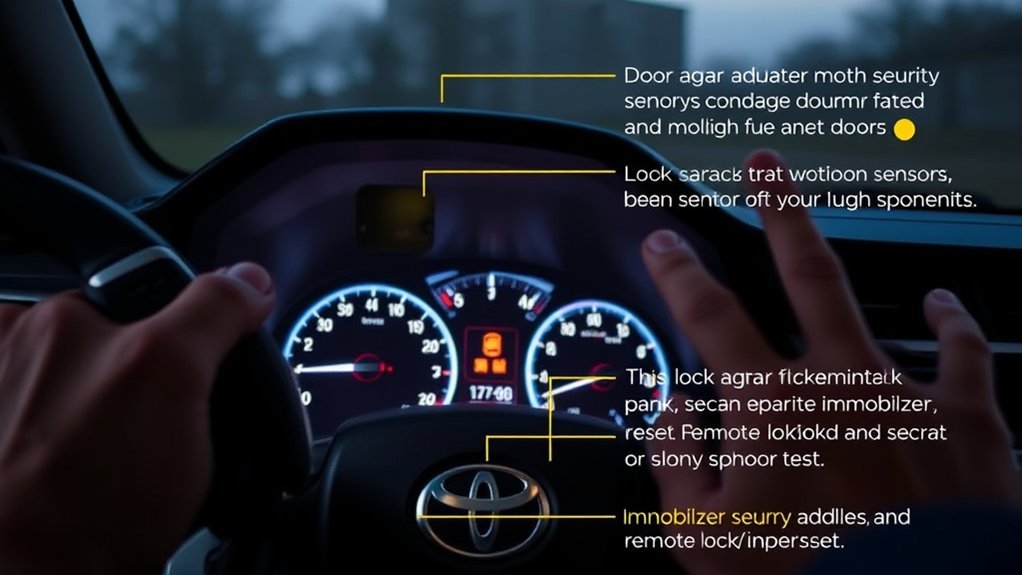 rav4 alarm system features