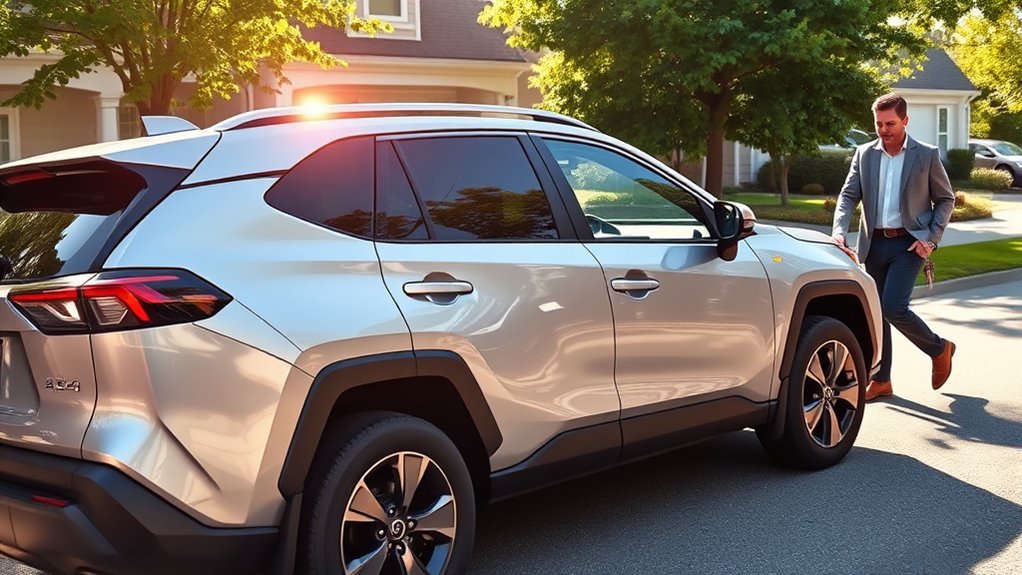 rav4 automatic locking experiences