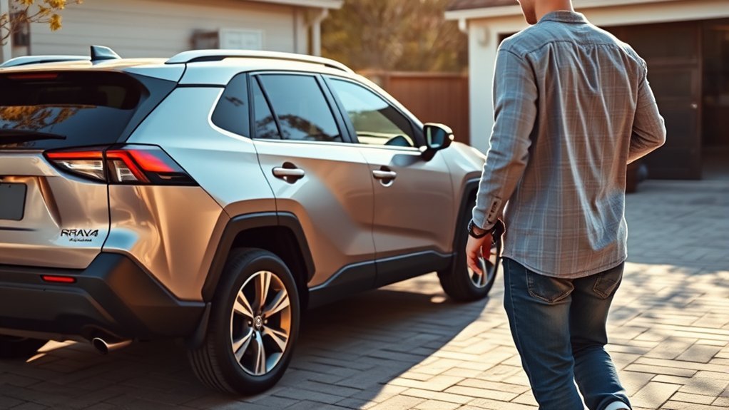 rav4 automatic walk away locking