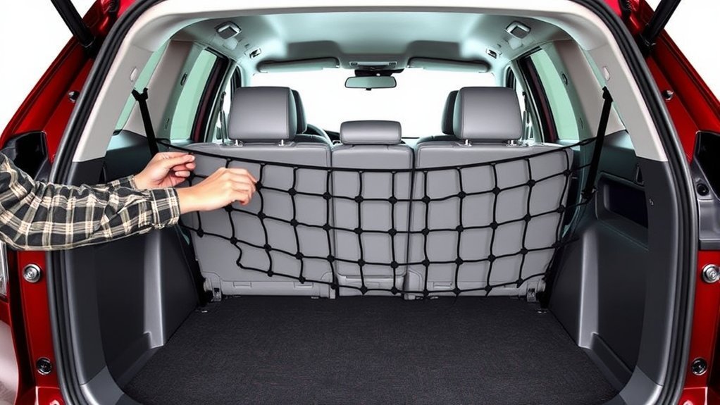 rav4 cargo net components