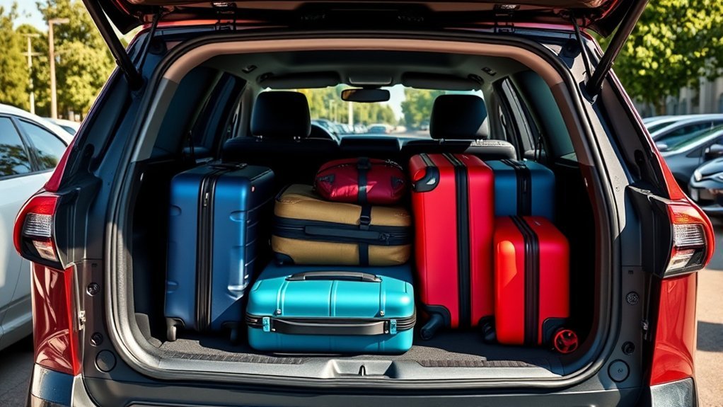 rav4 cargo space comparison