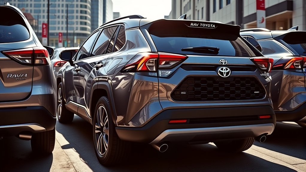 rav4 excels in safety