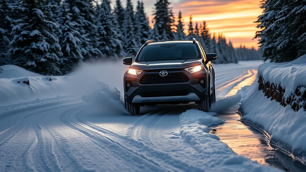 rav4 excels in winter conditions