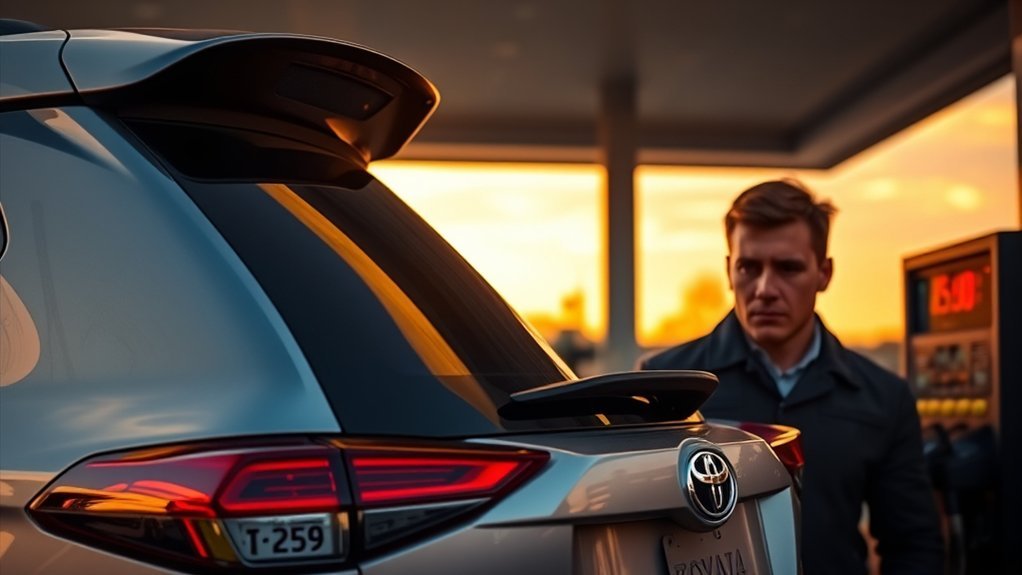 rav4 fuel gauge inaccuracies